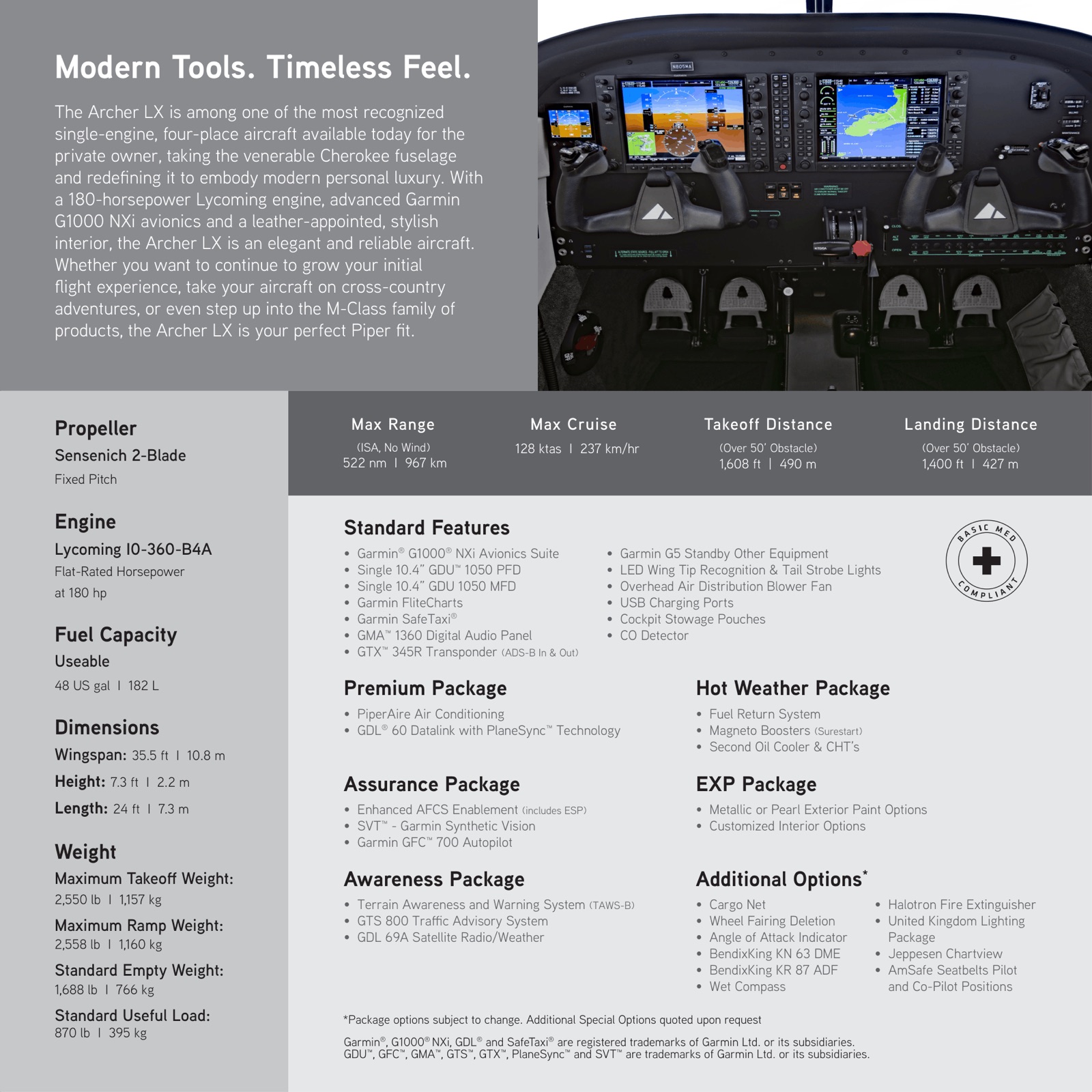 2026 Piper Archer LX Foldover page 3