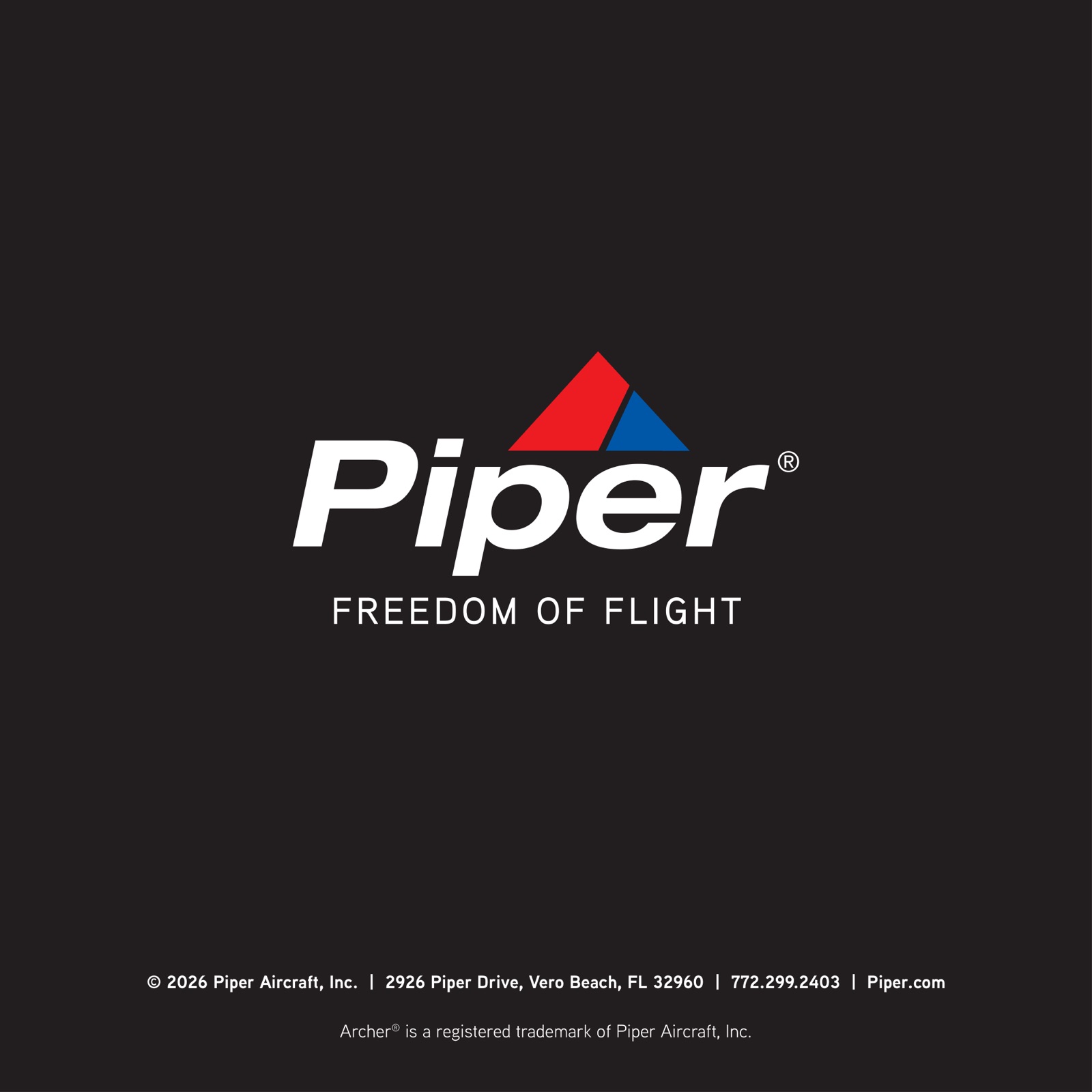2026 Piper Archer LX Foldover page 4