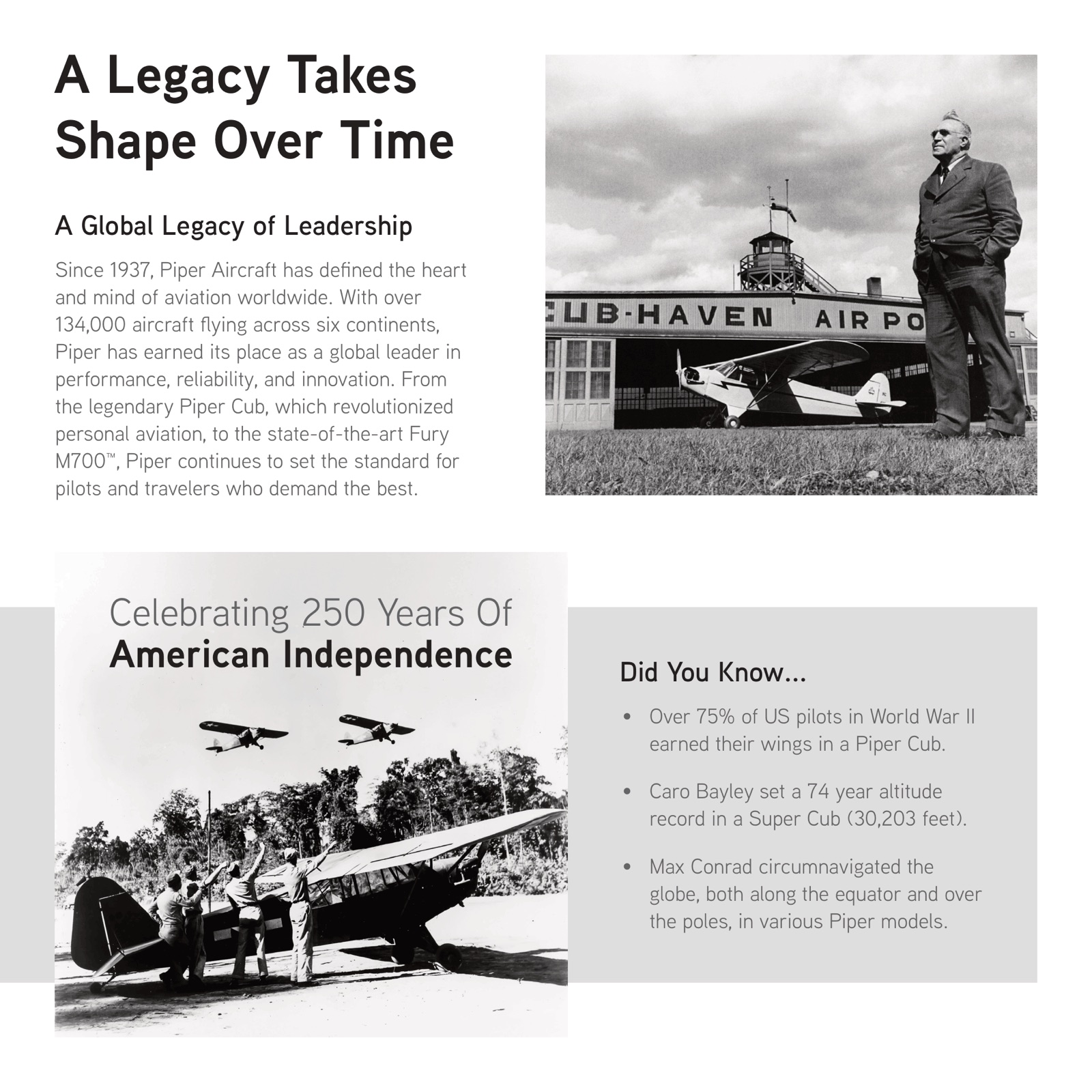 2026 Piper M350 Brochure page 2