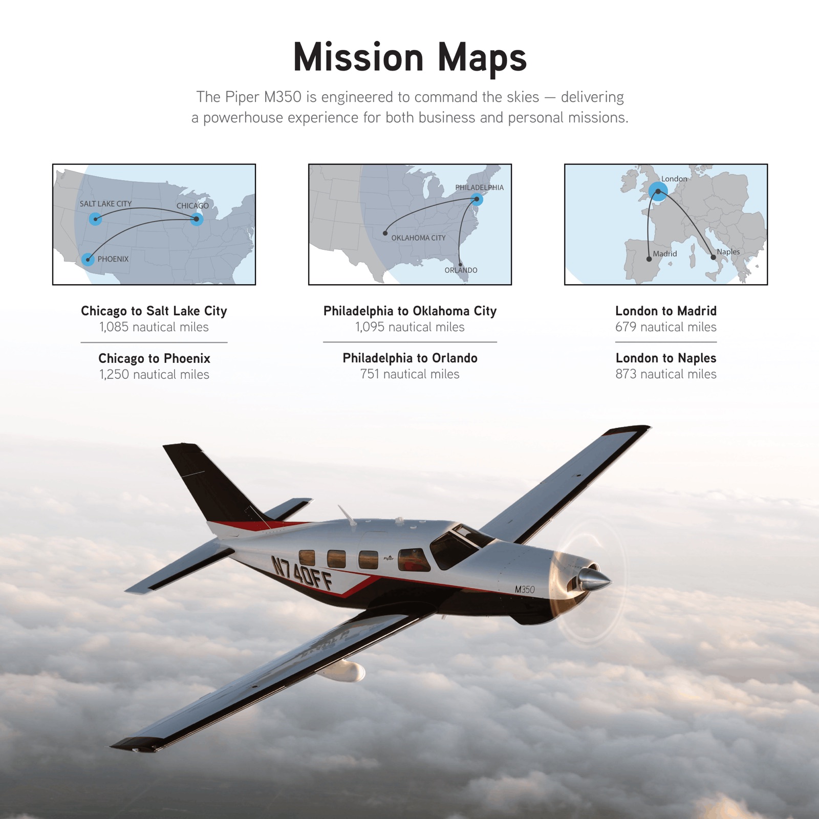 2026 Piper M350 Brochure page 4