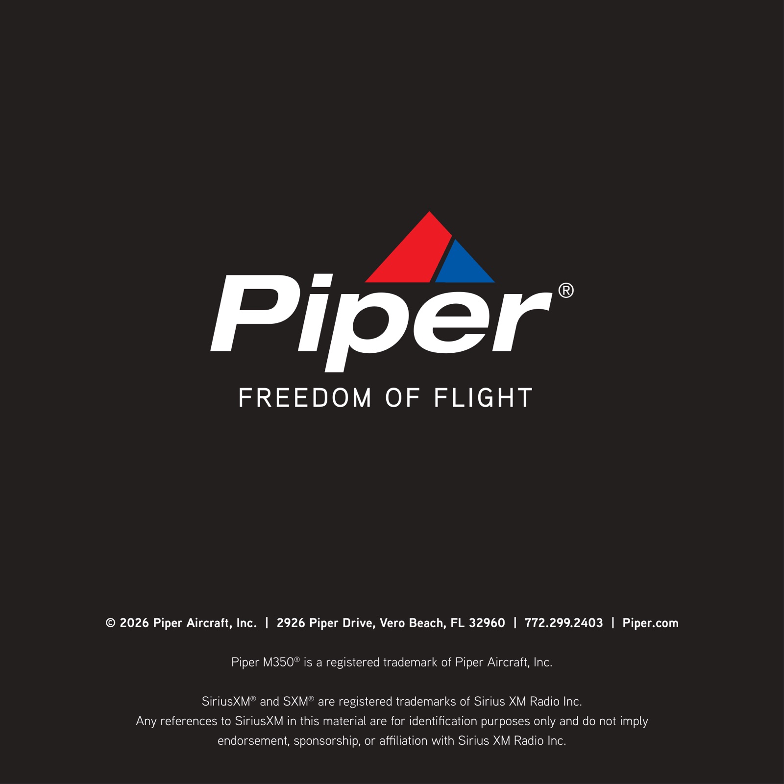 2026 Piper M350 Brochure page 12