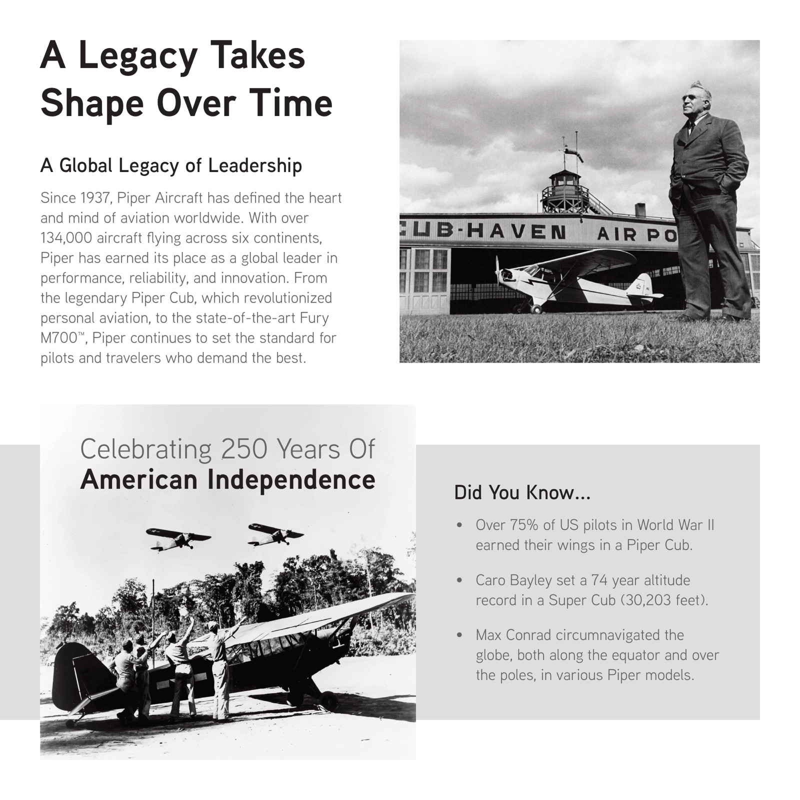 2026 Piper M500 Brochure page 2