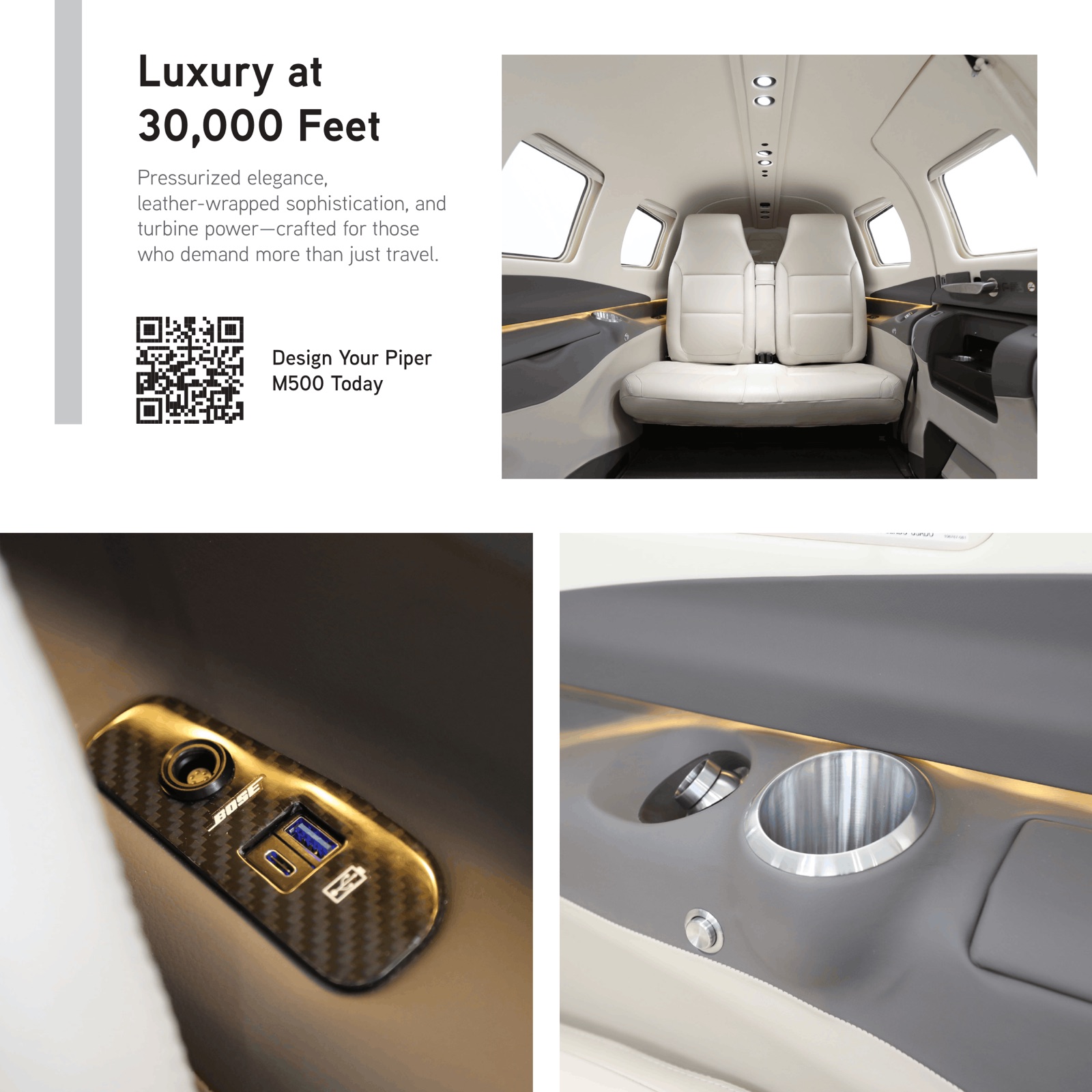 2026 Piper M500 Brochure page 10